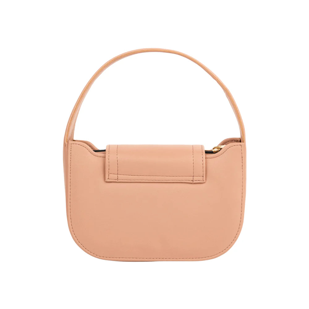 Classic Peach Saddle Bag